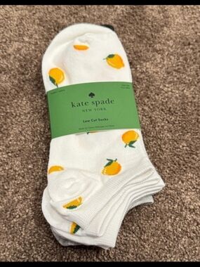 kate spade Lemon Low Cut Socks
